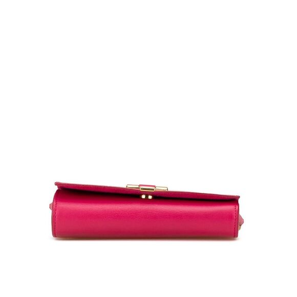 Pre Loved saint laurent Mini Smooth Calfskin Chyc Crossbody Women Pink Crossbody - Picture 3 of 8